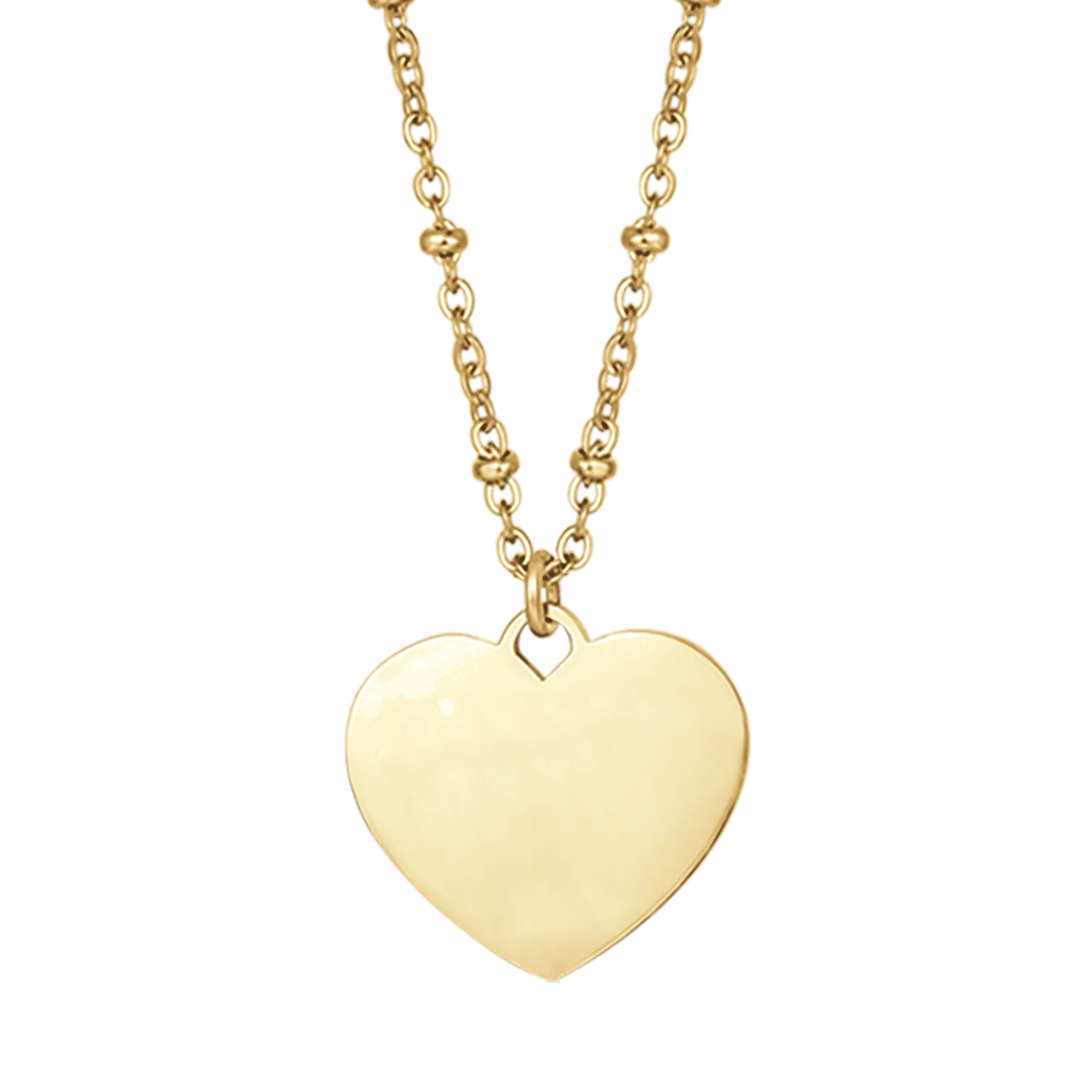 COLLANA DONNA PERSONALIZZATA IN ACCIAIO CON CUORE - Image 9