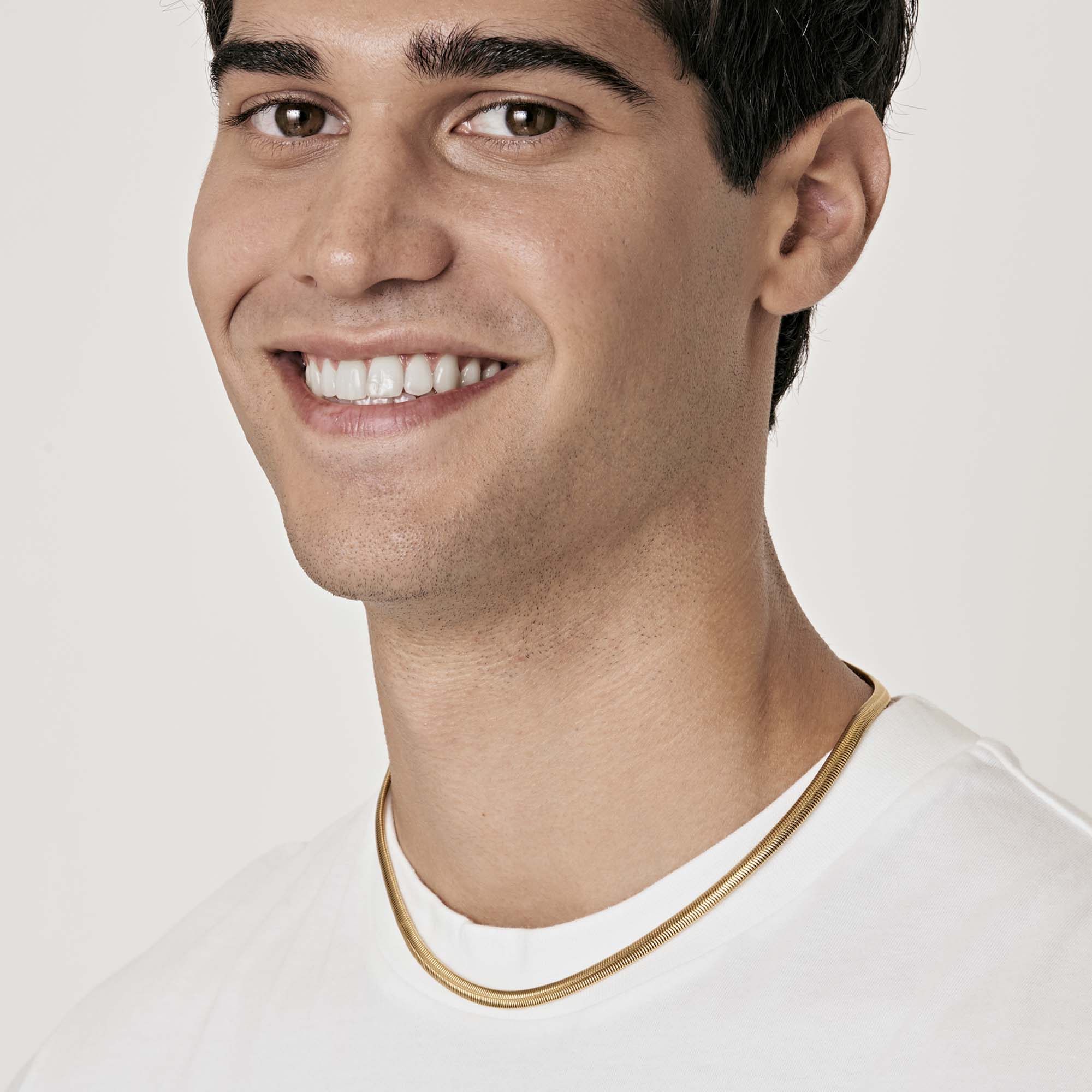 COLLANA UOMO SNAKE IN ACCIAIO - Image 8